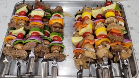 Kabobs for Dinner