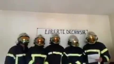 Message de nos sapeurs pompiers, nos soldats du feu