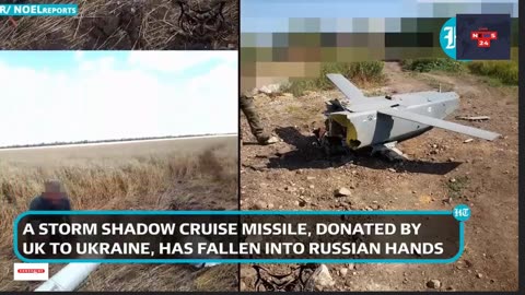 War Trophy For Putin, Russian Soldiers Seize, Dismember UK-made ‘Storm Shadow’ Missiles