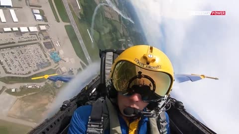 Fighter jet cockpit video pov