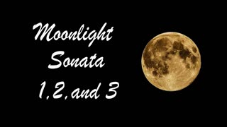 Beethoven's Moonlight Sonata (1st, 2nd and 3rd movement) - (1 hour) Classical Music