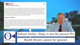 School Safety: Hope Is Not The Answer Part 1 | Dr. John Hnatio Ed. D.