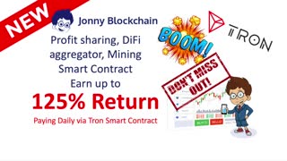 New Tron Smart Contract - Passive Income