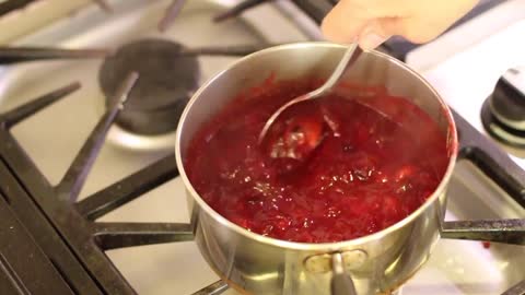 HOW TO Blueberry CRANBERRY Sauce With Easy Thanksgiving Recipe
