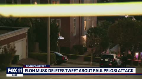 Elon Musk Tweets, Deletes Link to Unfounded Conspiracy Theory About Paul Pelosi Attack