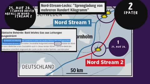 Wurde Nord-Stream 2 überhaupt nicht zerstört????