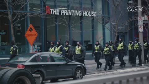 Inside canda trucker protest trudeau!!! Latest