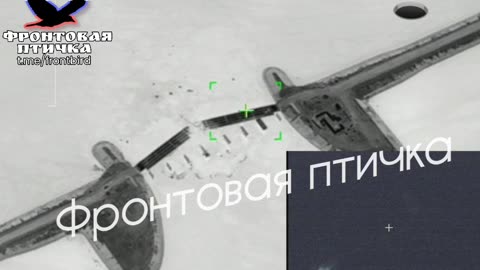 Frame of an airstrike by the Russian Aerospace Forces