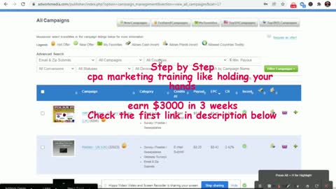 The ULTIMATE CPA Marketing Tutorial For Beginners ($3000 in 30 days)
