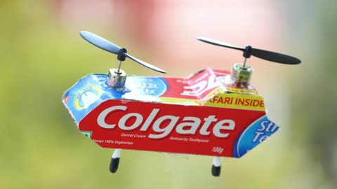 How to make a Helicopter - Colgate Helicopter