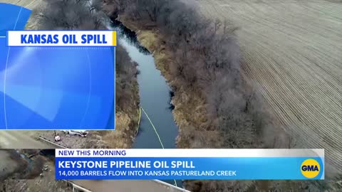 Keystone Pipeline forced to shut down after rupture GMA