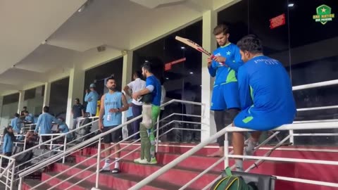 The Pakistan and India Players Meetup Ahead of #PAKvIND Match in Kandy | PCB | MA2L