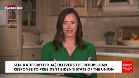 'The American Dream Has Turned Into A Nightmare'- Britt Hits Biden's Record In GOP Response To SOTU