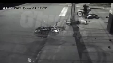 Video: Cámara grabó mortal accidente de un motociclista en Bucaramanga