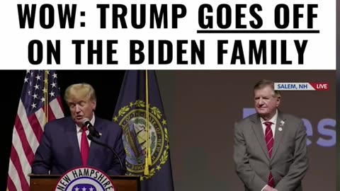 "Every Crime You've Ever Committed" - Trump Exposes EVERYTHING on The Biden Crime Family