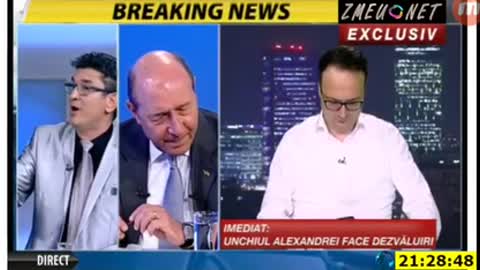 Scandal intre Luis Lazarus si Traian Basescu la Romania TV