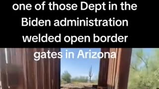 Wide OPEN Border Gates ..... Watch this !!