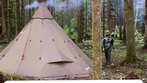 SOLO CAMPING • CAMPING IN Forest • RELAXING • | #shorts | Realex | #shortvideo | #trending