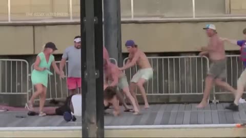 Riverfront brawl brings unwelcome attention