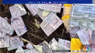 Ballots Found In A Ravine. Some Are Already Open
