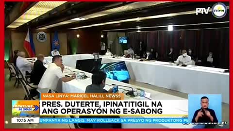 E-sabong, ipinapatigil nani Pres. Duterte