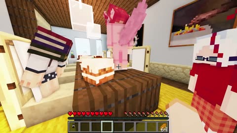 "Uninvited Adventure: Sneaking into an All Girls Sleepover in Minecraft! 🌟🎮 | Gaming Escapade"