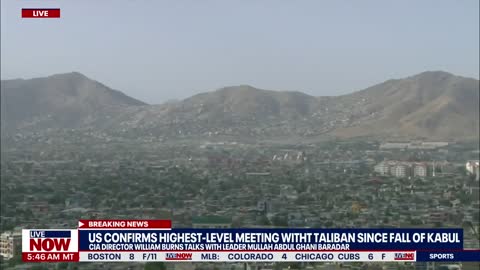 CIA Director William Burns met with Taliban leader in Afghanistan