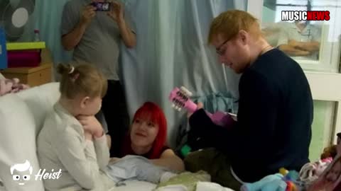 Try not to weep while watching Ed Sheeran serenade a young, sick fan