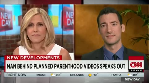 David Daleiden on CNN to Discuss Planned Parenthood's Sale of Baby Parts