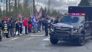 Biden Greeted With "Let's Go Brandon" Chants Near Seattle