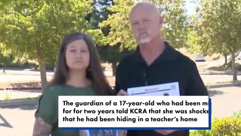 California teacher allegedly hid missing teenager for two years