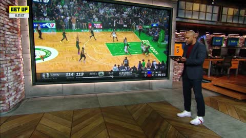 NBA Film Breakdown: Jayson Tatum's game-winning layup in Game 1 of Celtics vs. Nets | Get Up