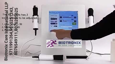Biotronix 3 in 1 RF Oxygen facial Machine Multifunctional Skin Care Machine