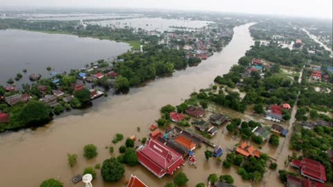 Diluvio parcial 45% en todo el mundo. UNIVERSAL FLOOD 45% IN THE WHOLE WORLD