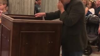 Speaker makes a plea