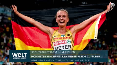 LEICHTATHLETIK-EM_ Silber für deutsche Athleten im Hindernislauf und Stabhochsprung