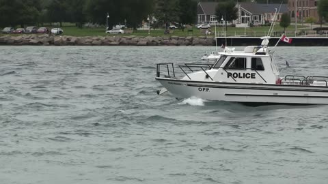 OPP Police Boats In The St Clair River