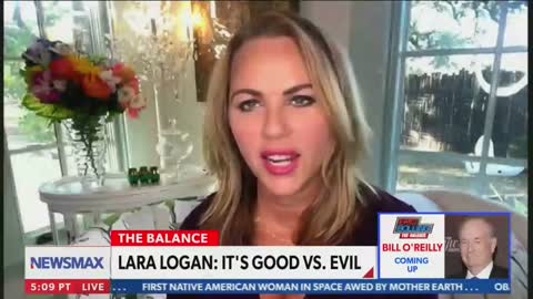 LARA LOGAN In case you missed it #GodWins ! “They dine on the blood of children”