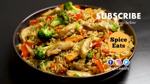 STIR FRY CHICKEN RICE