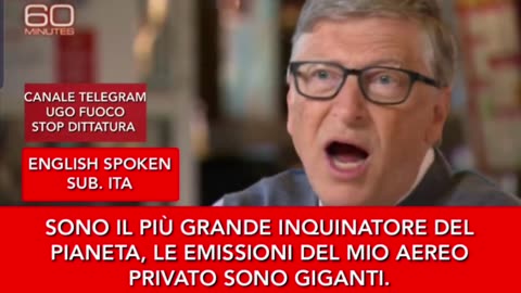 Bill Gates : io sono io con i miei miliardi Voi non siete un caxxo Inutili mangiapane