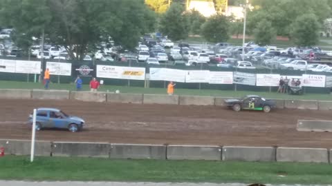 Harrison County Fair Compact Car Race 2017 Corydon Indiana