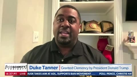 Duke Tanner second chance advocate- outpouring of support for Trump after mugshot