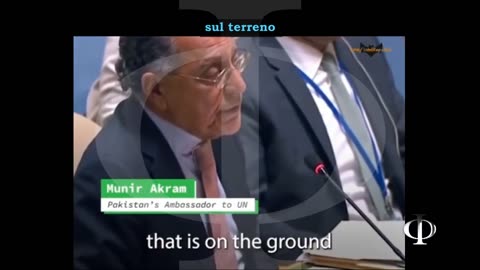 L'ambasciatore pakistano all'ONU: 50 anni di occupazione israeliana.