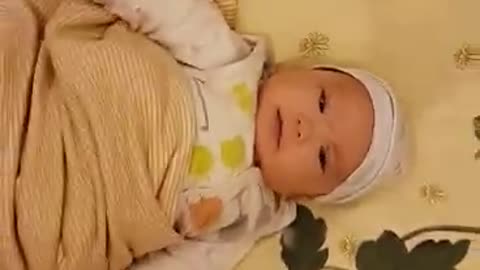 Very funny baby !
