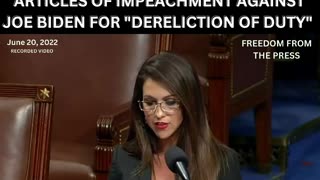Lauren Boebert Introduces Articles of Impeachment Against Joe Biden!