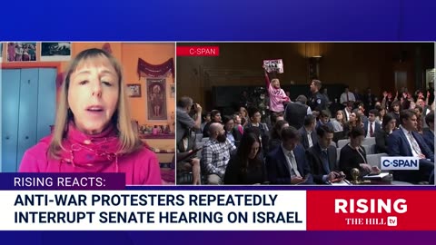 WATCH: Blinken JEERED As A WARCRIMINAL, Protestors DEMAND CeasefireDuring Senate Hearing