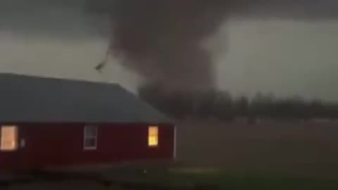Man pleads with a tornado to stay away then disaster at campground!