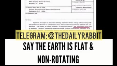 Many military documents describing a "flat, non-rotating earth"