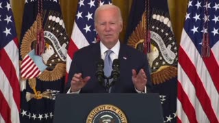 Bumbling Joe Biden Believes Bidenomics Is 'Restoring The American Dream'