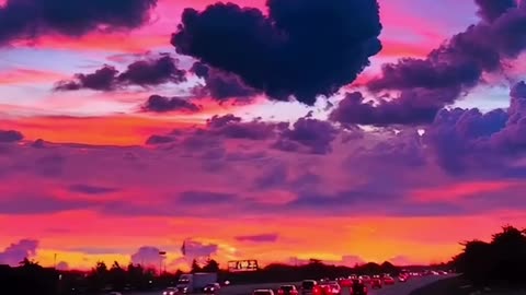 Feel this beautiful sunset sky with this song